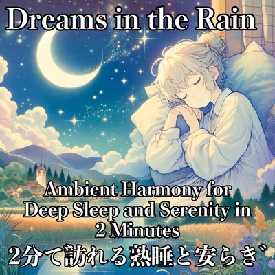 雨の中の夢 - 2分で訪れる熟睡と安らぎのアンビエントハーモニー/癒しの睡眠音楽BGM