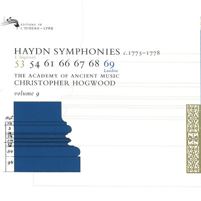 アルバム/Haydn: Symphonies Vol. 9/クリストファー・ホグウッド／エンシェント室内管弦楽団