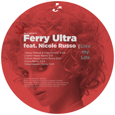 シングル/Live My Life (Soundealers Remix)/Ferry Ultra／Nicole Russo
