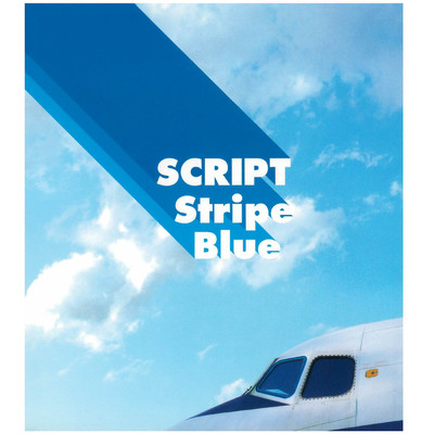 Stripe Blue/SCRIPT