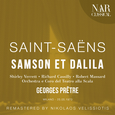 SAINT-SAENS: SAMSON ET DALILA/Georges Pretre