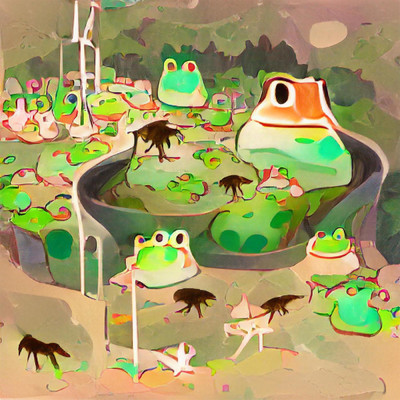 シングル/The Frogs In My Pond/le0l