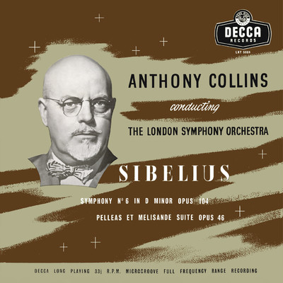 シングル/Sibelius: Symphony No. 6 in D Minor, Op. 104 - 2. Allegretto moderato/ロンドン交響楽団／アンソニー・コリンズ