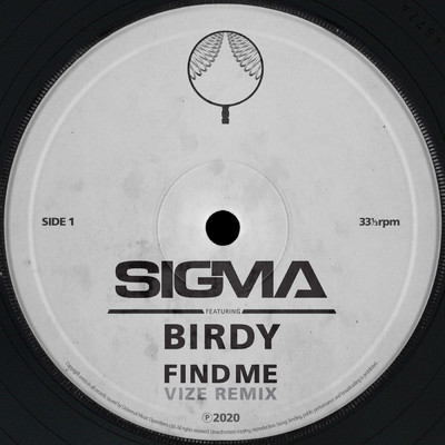 シングル/Find Me (featuring Birdy／VIZE Remix)/シグマ