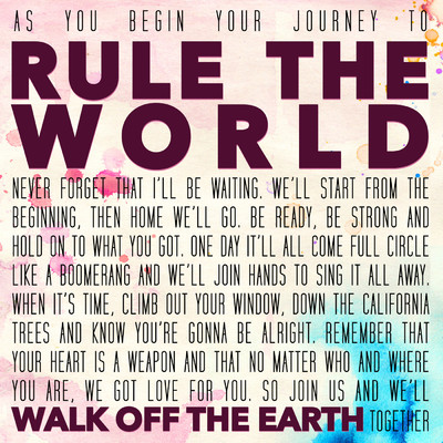 シングル/Rule the World/Walk Off The Earth