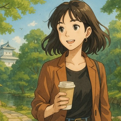 アルバム/朝露の兼六園小径 - LoFi Hip Hop 石川の初夏の1日を巡る散歩、金沢ジャズ、作業用BGM/Lo-Fi Yukari