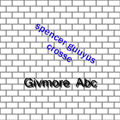 Givmore Abc/spencer guuyus crosse