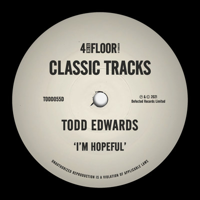 シングル/I'm Hopeful/Todd Edwards