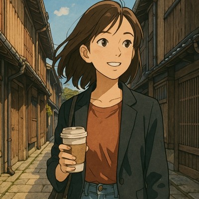 アルバム/陽だまりの茶屋街 - LoFi Hip Hop 石川の初夏の1日を巡る散歩、金沢ジャズ、作業用BGM/Lo-Fi Yukari