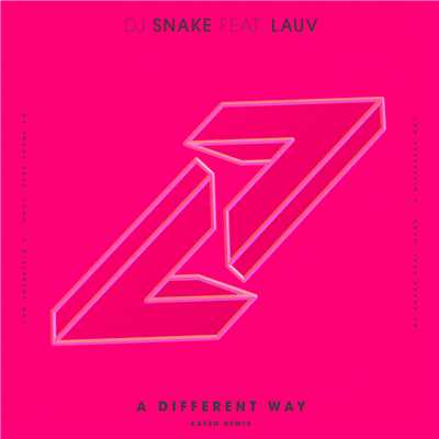シングル/A Different Way (featuring Lauv／Kayzo Remix)/DJスネイク