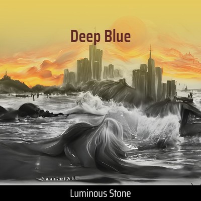 Deep Blue/luminous stone