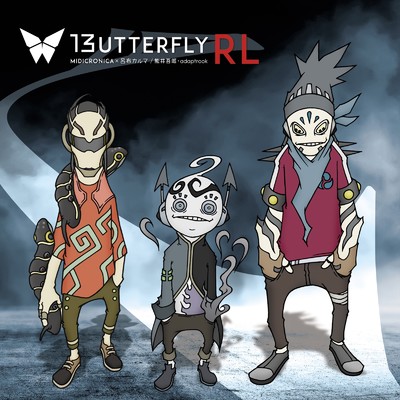 Butterfly L (instrumental)/MIDICRONICA, 呂布カルマ & adaptrook