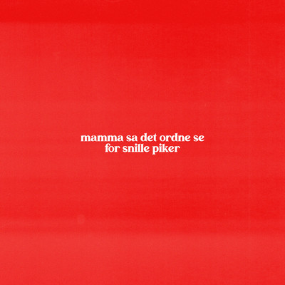 シングル/Mamma sa det ordne se for snille piker/Synne Vo