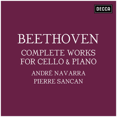 Beethoven: 12 Variations on ”See the conquering hero comes” for Cello and Piano, WoO 45 - 1. Theme. Allegretto/Andre Navarra／Pierre Sancan