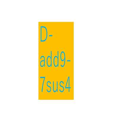 D-add9-7sus4