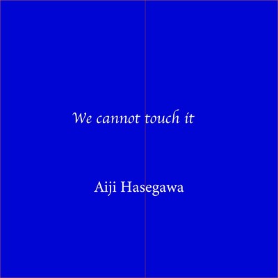 We cannot touch it/Aiji Hasegawa