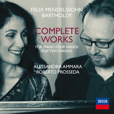 Mendelssohn: Fantasie in D Minor for piano four hands, MWV T 1 - 2. Andante - Piu Moto/ロベルト・プロッセダ／Alessandra Ammara