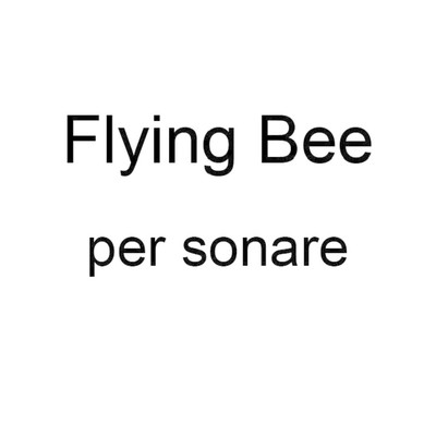 シングル/Flying Bee/per sonare