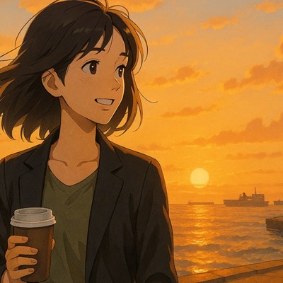 アルバム/クルーズ桟橋の風音 - LoFi Hip Hop 石川の初夏の1日を巡る散歩、金沢ジャズ、作業用BGM/Lo-Fi Yukari