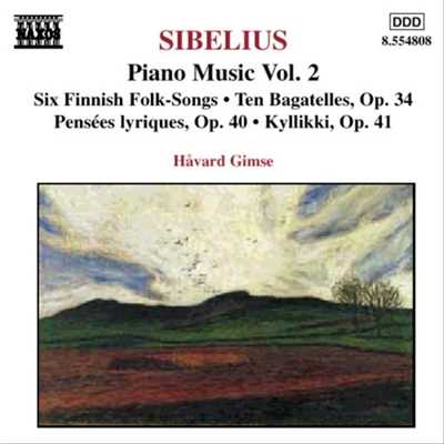 シングル/シベリウス: 10のバガテル Op. 34 - No. 7. Danse pastorale/ホーヴァル・ギムセ(ピアノ)