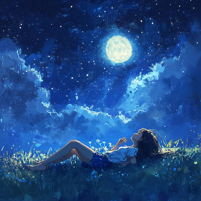 シングル/夜空の下でリラックスタイム/mana