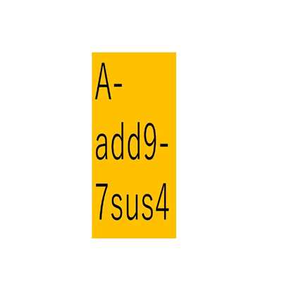 A-add9-7sus4