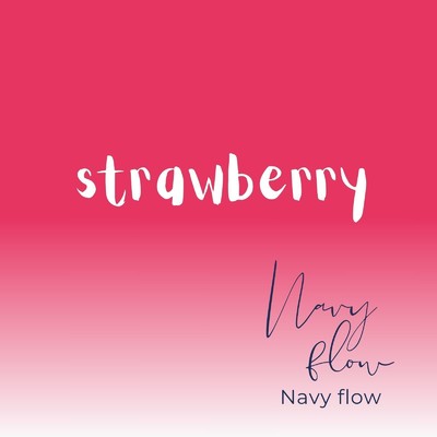 strawberry/Navy flow