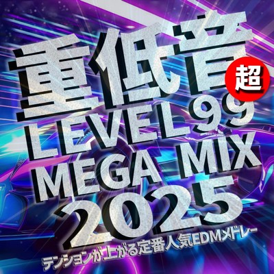 アルバム/超 重低音 LEVEL99 MEGA MIX 2025 -テンションが上がる定番人気EDMメドレー- (DJ MIX)/DJ ShadowWave