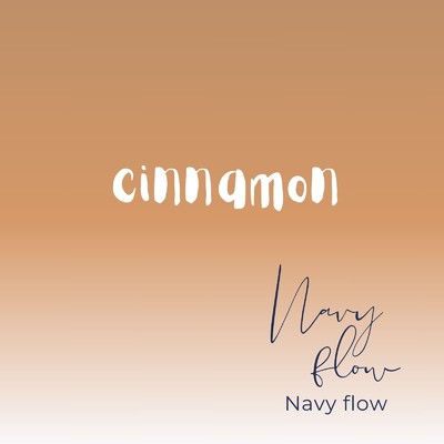 cinnamon/Navy flow