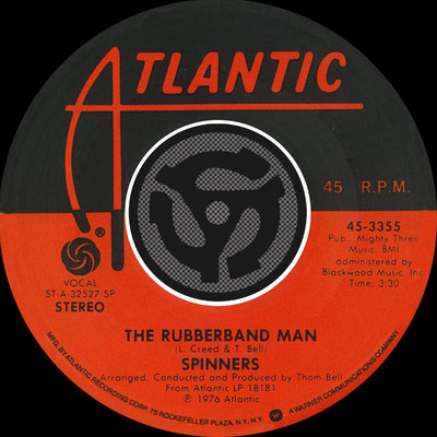 アルバム/The Rubberband Man ／ Now That We're Together [Digital 45]/Spinners
