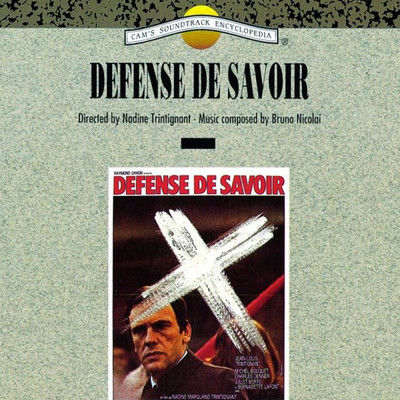 Defense de savoir (Original Motion Picture Soundtrack)/ブルーノ・ニコライ