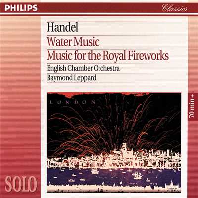 Handel: Water Music Suite No. 1 in F, HWV 348 - 水上の音楽 組曲第1番ヘ長調HWV348～4.エア/イギリス室内管弦楽団／レスリー・ピアーソン／レイモンド・レッパード
