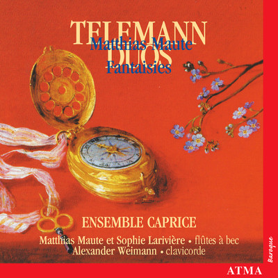 アルバム/Telemann: Sonatas and Duets for Recorder and Flute ／ Maute: 5 Fantasies/Ensemble Caprice
