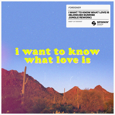 I Want To Know What Love Is (BLOND:ISH Sunrise Jungle Rework)/Foreigner