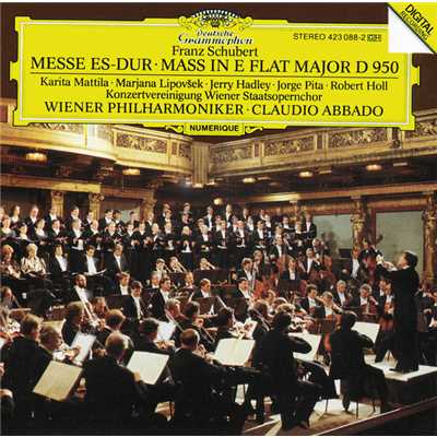 シングル/Schubert: Mass No. 6 in E-Flat Major, D. 950 - IV. Sanctus: b. Osanna in excelsis (Live)/ウィーン・フィルハーモニー管弦楽団／クラウディオ・アバド／ウィーン国立歌劇場合唱団