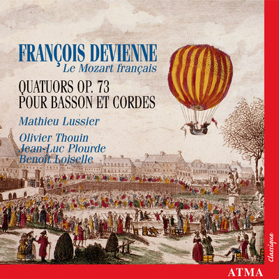 Devienne: 3 String Quartets, Op. 73/Mathieu Lussier／Olivier Thouin／Jean-Luc Plourde／Benoit Loiselle