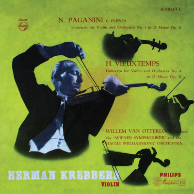 Paganini: Violin Concerto No. 1; Vieuxtemps: Violin Concerto No. 4 (Herman Krebbers Edition, Vol. 1)/ヘルマン・クレバース／ウィレム・ファン・オッテルロー