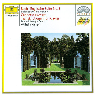 J.S. Bach: イギリス組曲 第3番 ト短調 BWV808: ガヴォット II/ヴィルヘルム・ケンプ