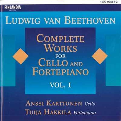 Ludwig van Beethoven : Complete Works for Cello and Fortepiano Vol. 1/Anssi Karttunen and Tuija Hakkila