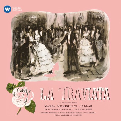 La traviata, Act 3: ”Se una pudica vergine” (Violetta, Germont, Alfredo, Annina, Dottore)/Maria Callas