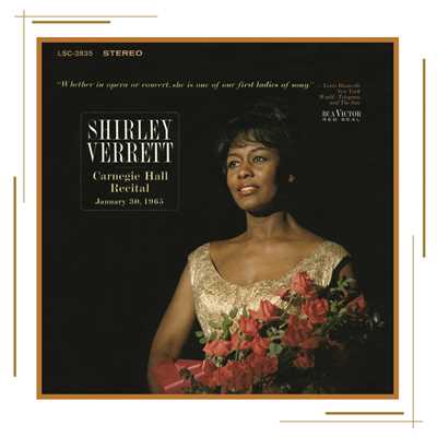 Shirley Verrett at Carnegie Hall, New York City, January 30, 1965/Shirley Verrett