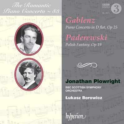 シングル/Paderewski: Fantaisie polonaise sur des themes originaux, Op. 19: I. Allegro moderato -/Jonathan Plowright／ルーカシュ・ボロヴィッチ／BBCスコティッシュ交響楽団