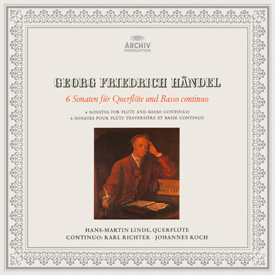 Handel: Flute Sonata in B Minor, Op. 1 No. 9, HWV 367b - V. Alla breve/ハンス=マルティン・リンデ／カール・リヒター／Johannes Koch