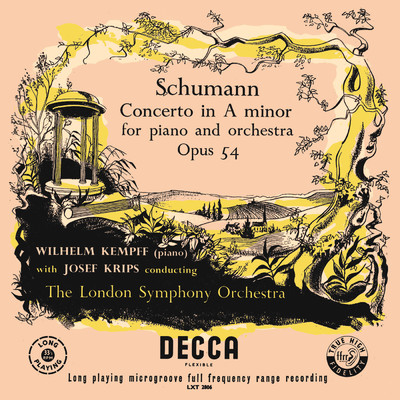 Schumann: Arabeske in C Major, Op. 18/ヴィルヘルム・ケンプ