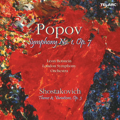 アルバム/Popov: Symphony No. 1, Op. 7 - Shostakovich: Theme & Variations, Op. 3/レオン・ボトスタイン／ロンドン交響楽団