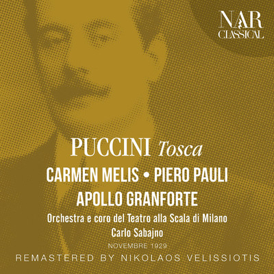 Tosca, S.69, IGP 17, Act II: ”Vissi d'arte, vissi d'amore” (Tosca)/Orchestra del Teatro alla Scala, Carlo Sabajno, Carmen Melis