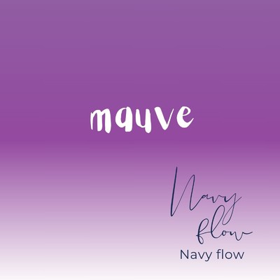 mauve/Navy flow