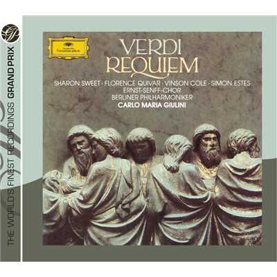 Verdi: Messa da Requiem/シャロン・スウィート／フローレンス・クイヴァー／ヴィンソン・コール／サイモン・エステス／ベルリン・フィルハーモニー管弦楽団／カルロ・マリア・ジュリーニ