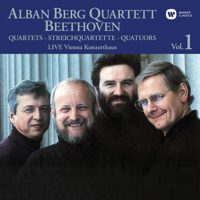 アルバム/Beethoven: Complete String Quartets, Vol. 1 (Live at Vienna Konzerthaus, 1989)/Alban Berg Quartett