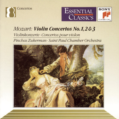 アルバム/Mozart:  Concertos Nos. 1-3 for Violin and Orchestra/Pinchas Zukerman